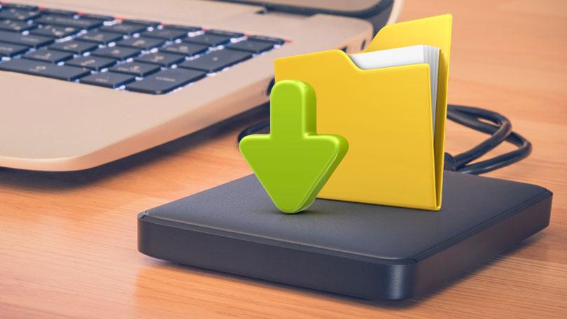 Backing up financial documents