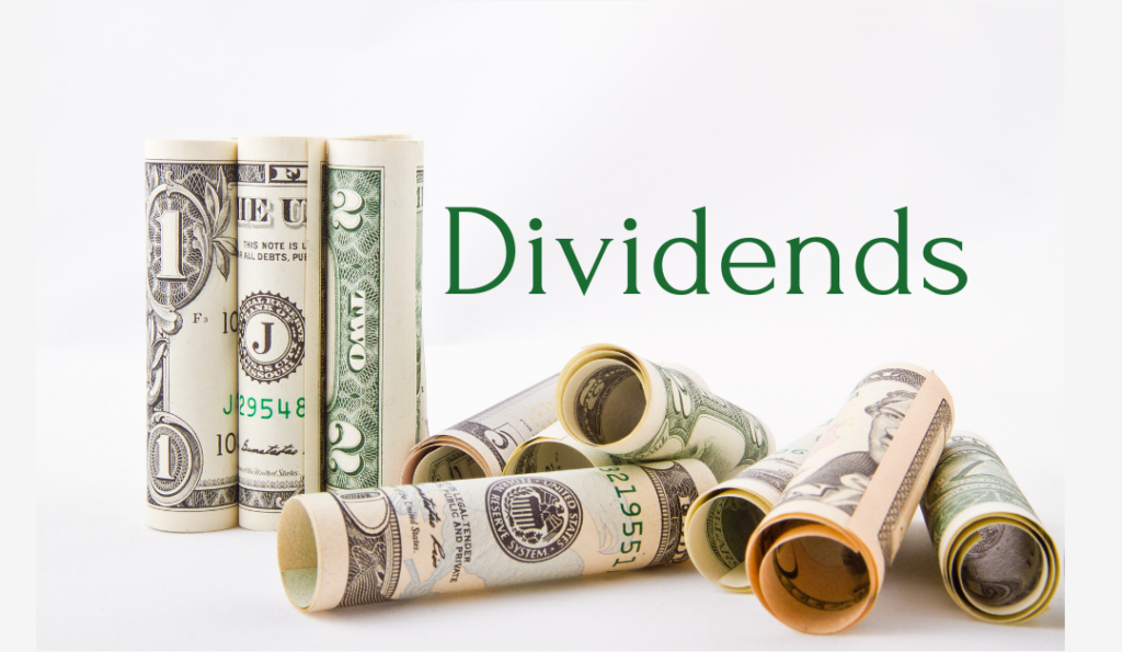 dividends, dividend yields
